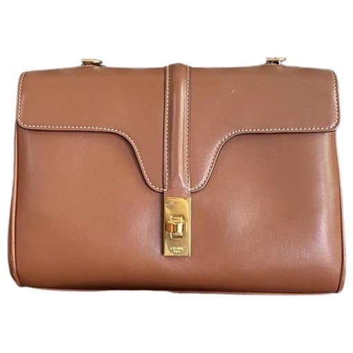 Sac 16 leather handbag