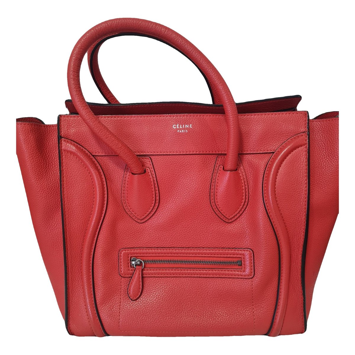 Luggage leather handbag