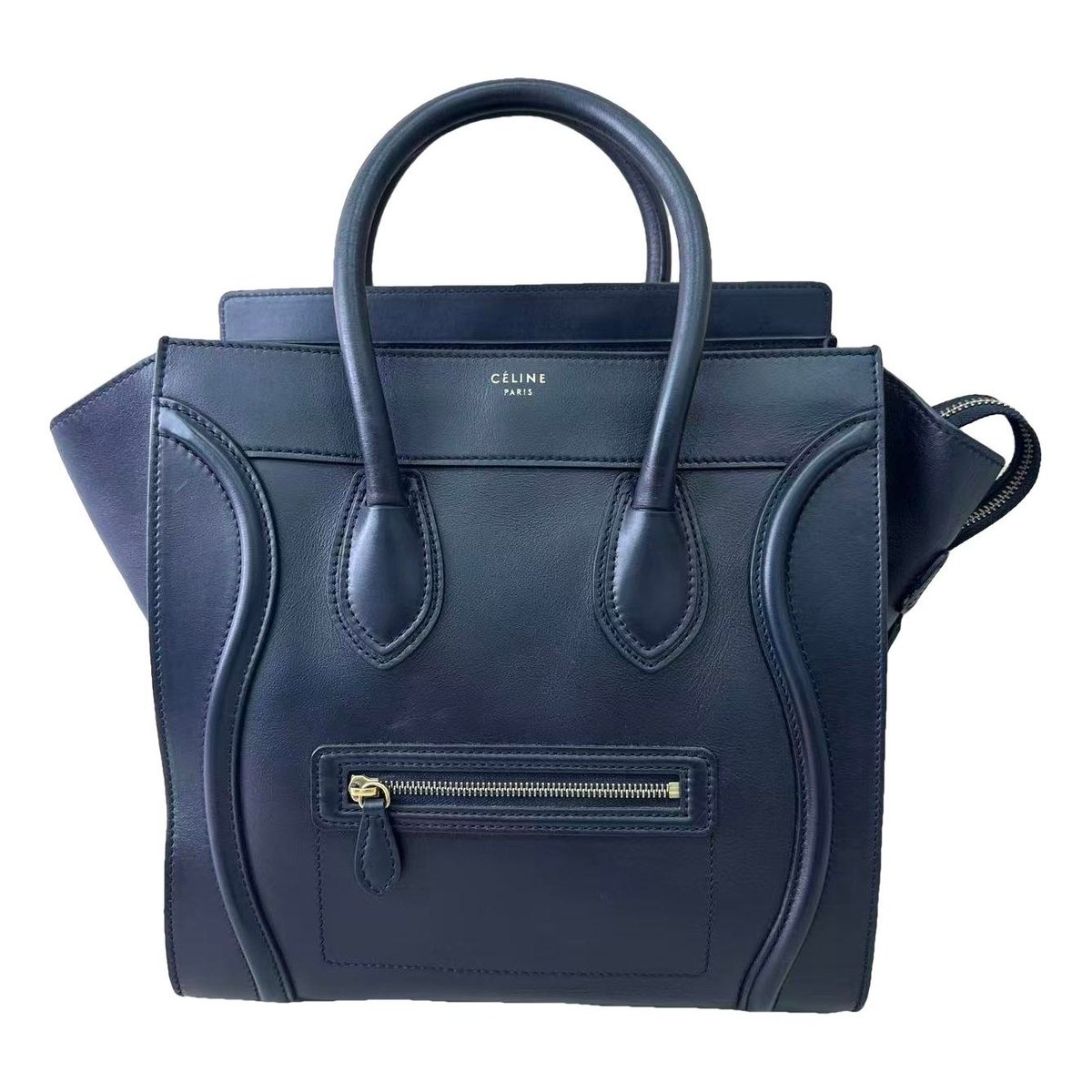 Luggage leather handbag