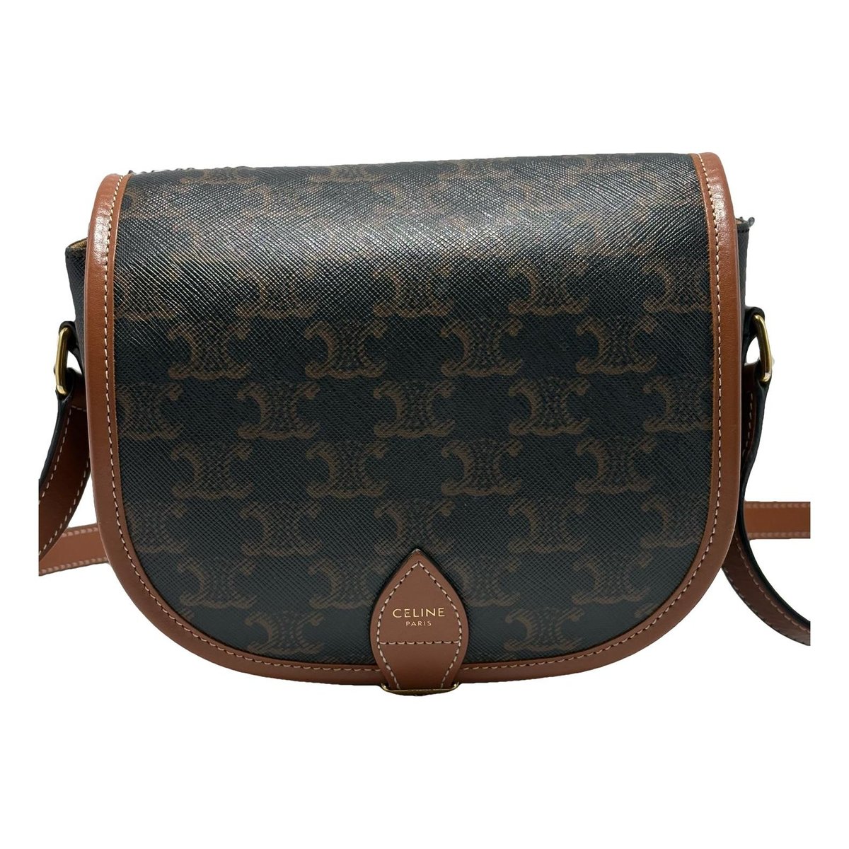 Folco vegan leather crossbody bag