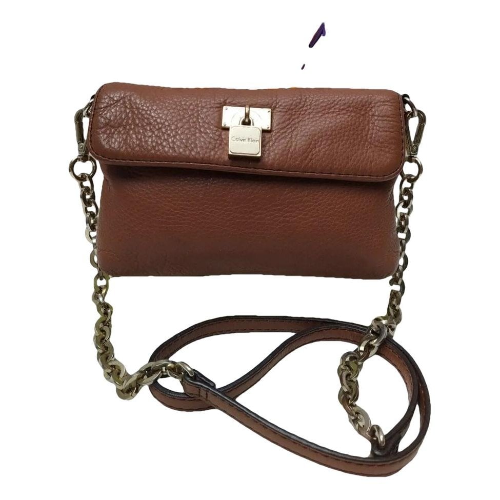 Leather crossbody bag