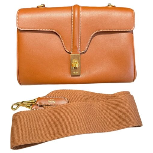 Sac 16 leather crossbody bag