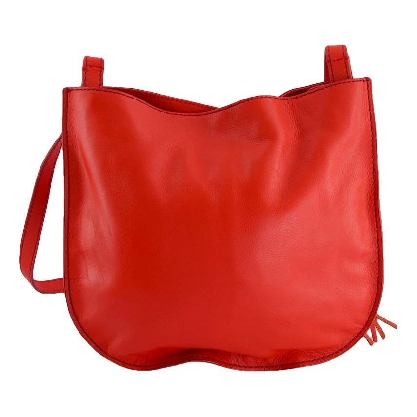Leather crossbody bag