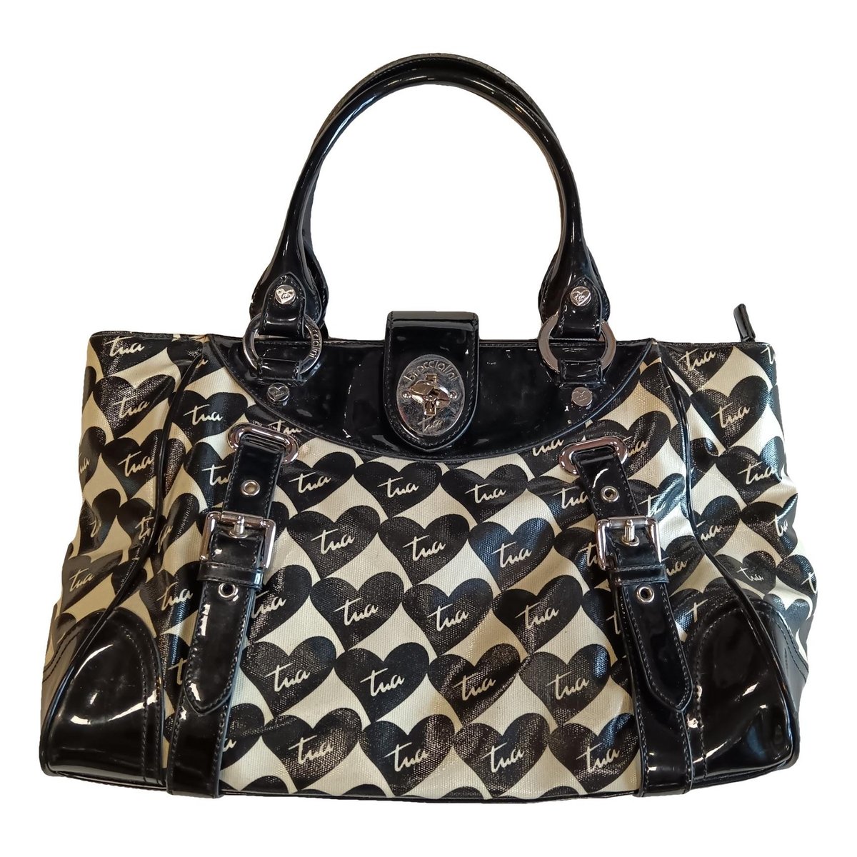 Vegan leather handbag