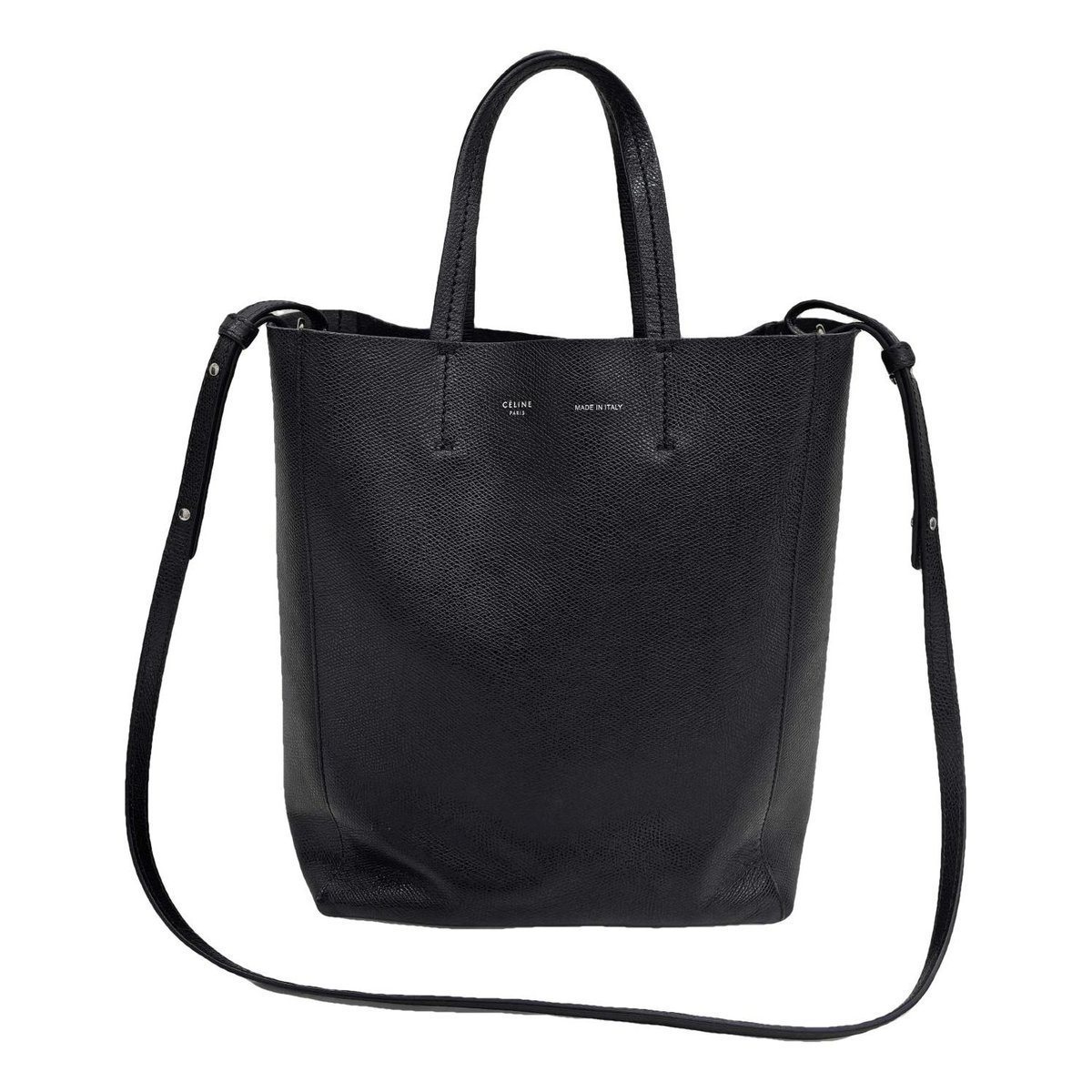 Cabas leather crossbody bag