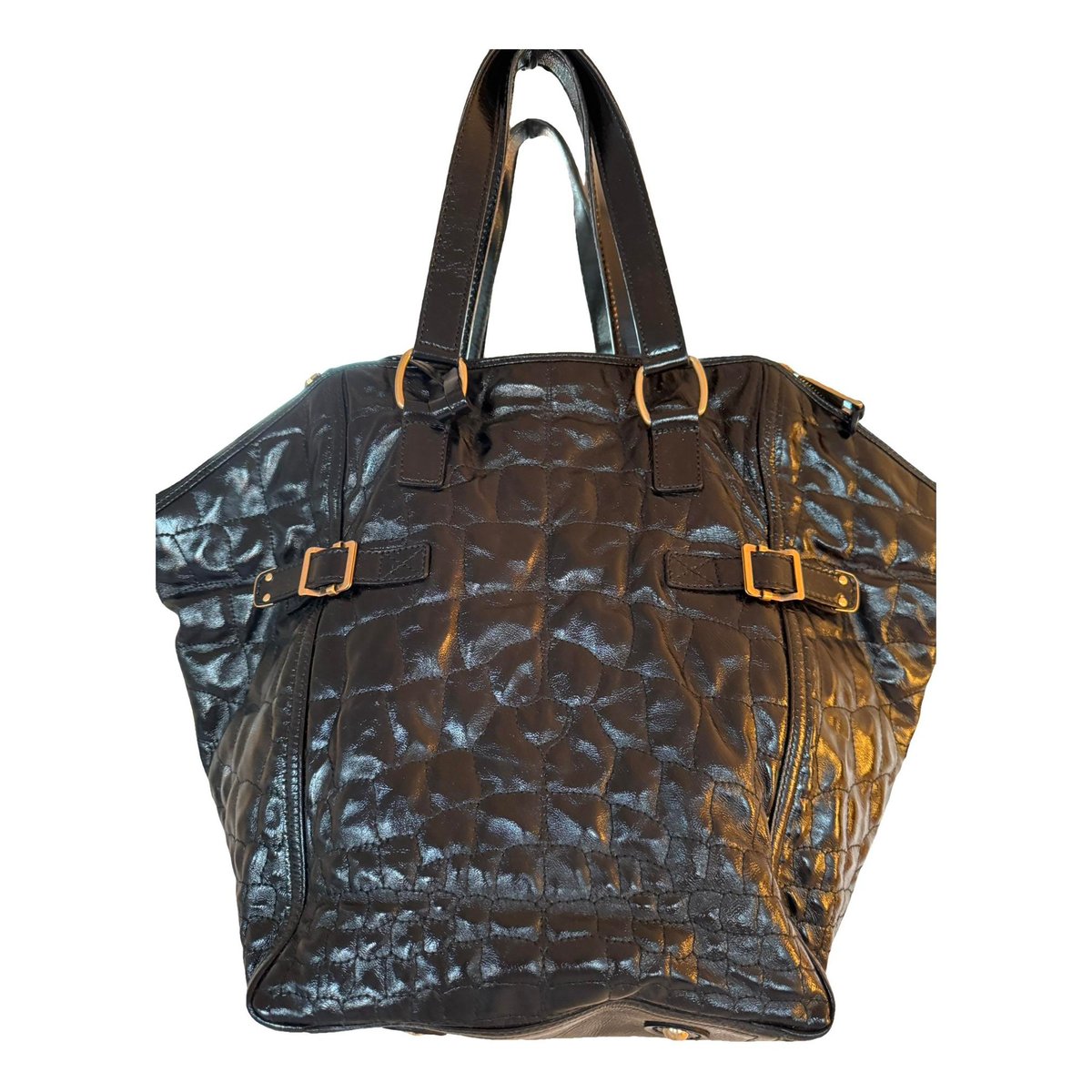 Downtown leather handbag