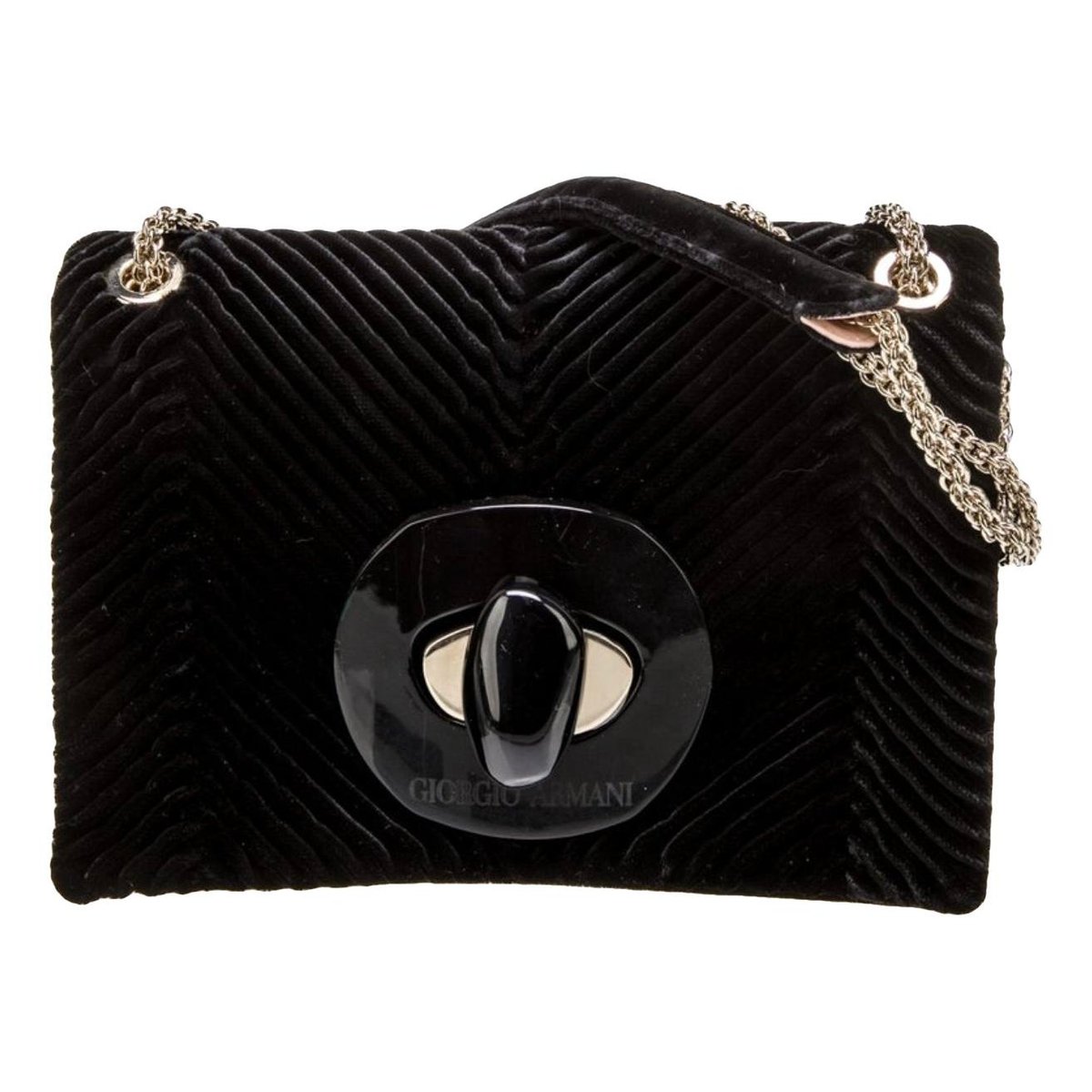 Velvet handbag