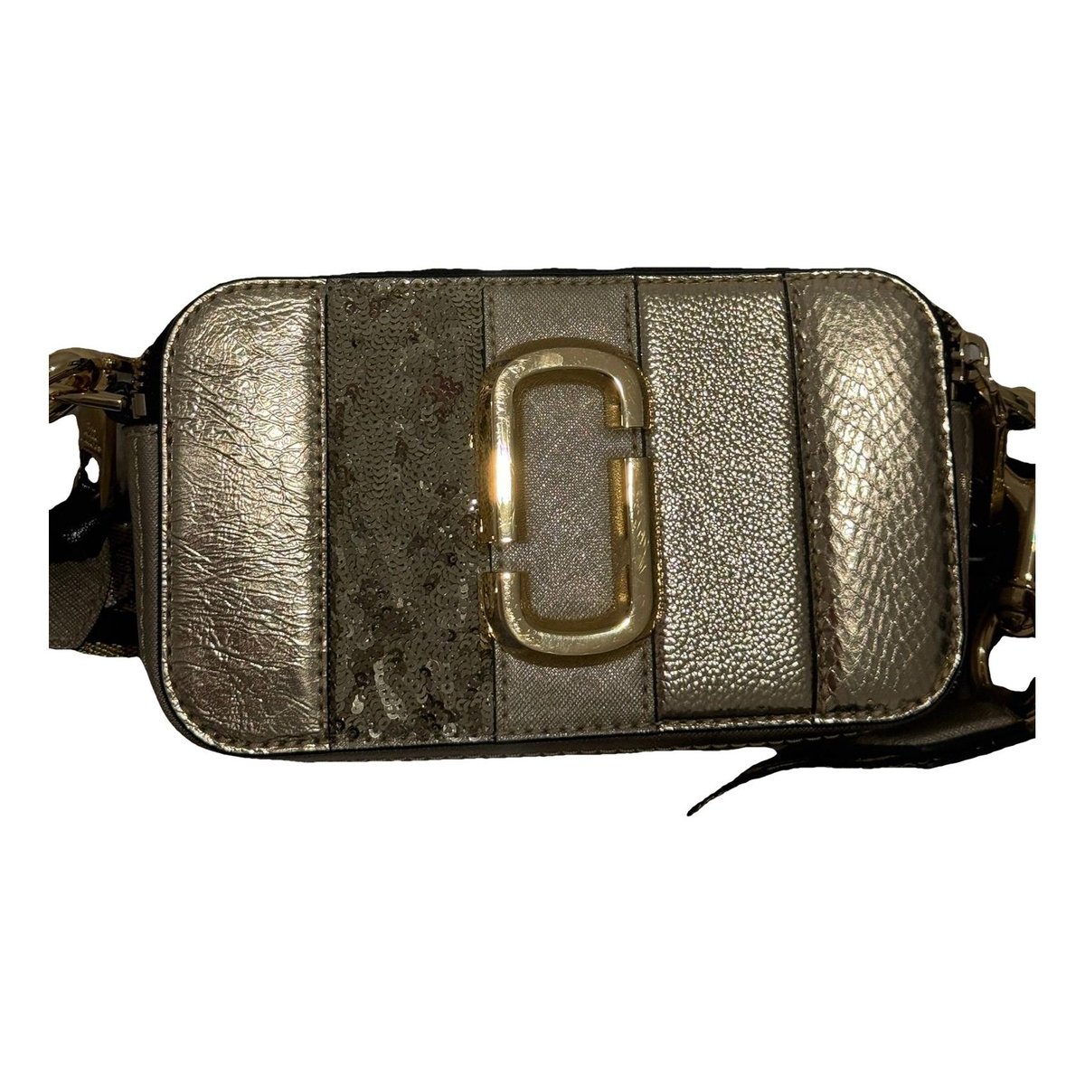 Snapshot leather crossbody bag
