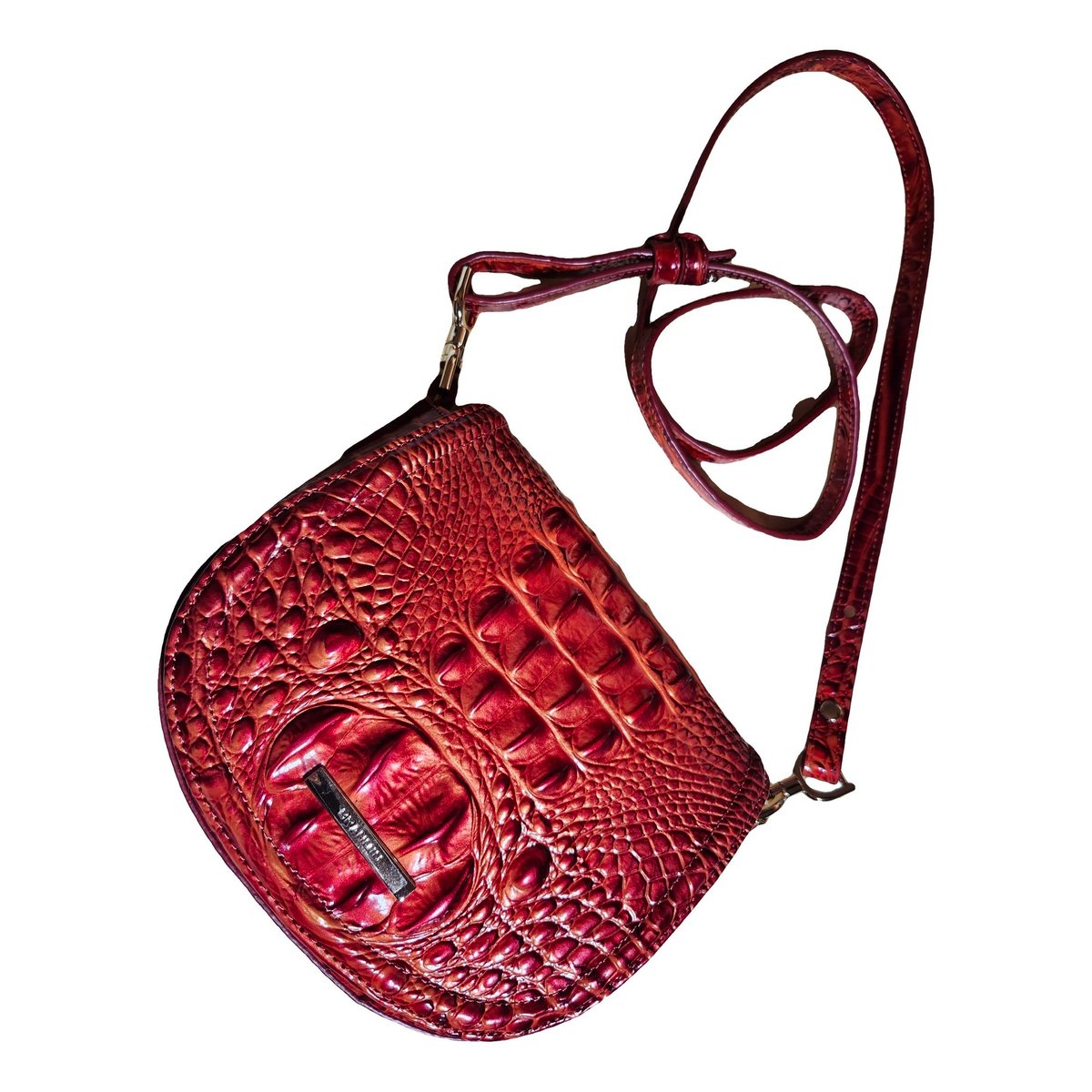 Leather crossbody bag