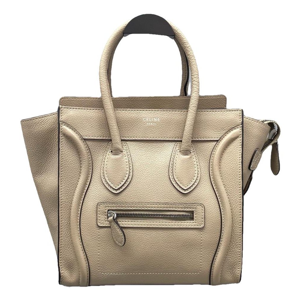 Luggage leather handbag