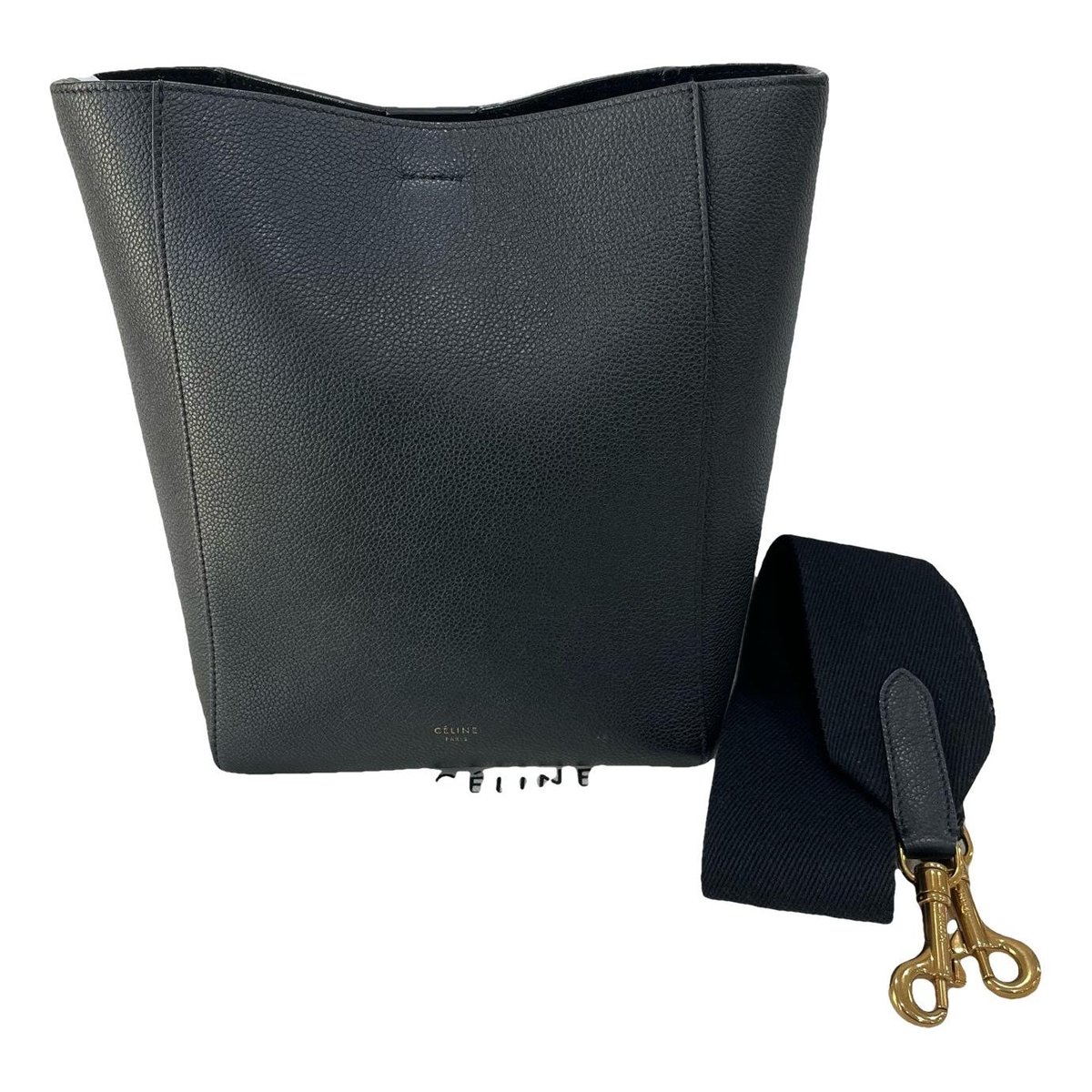 Seau Sangle leather tote