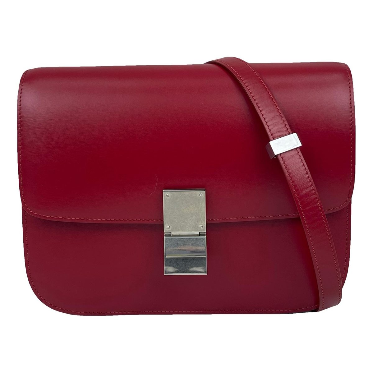 Classic leather handbag