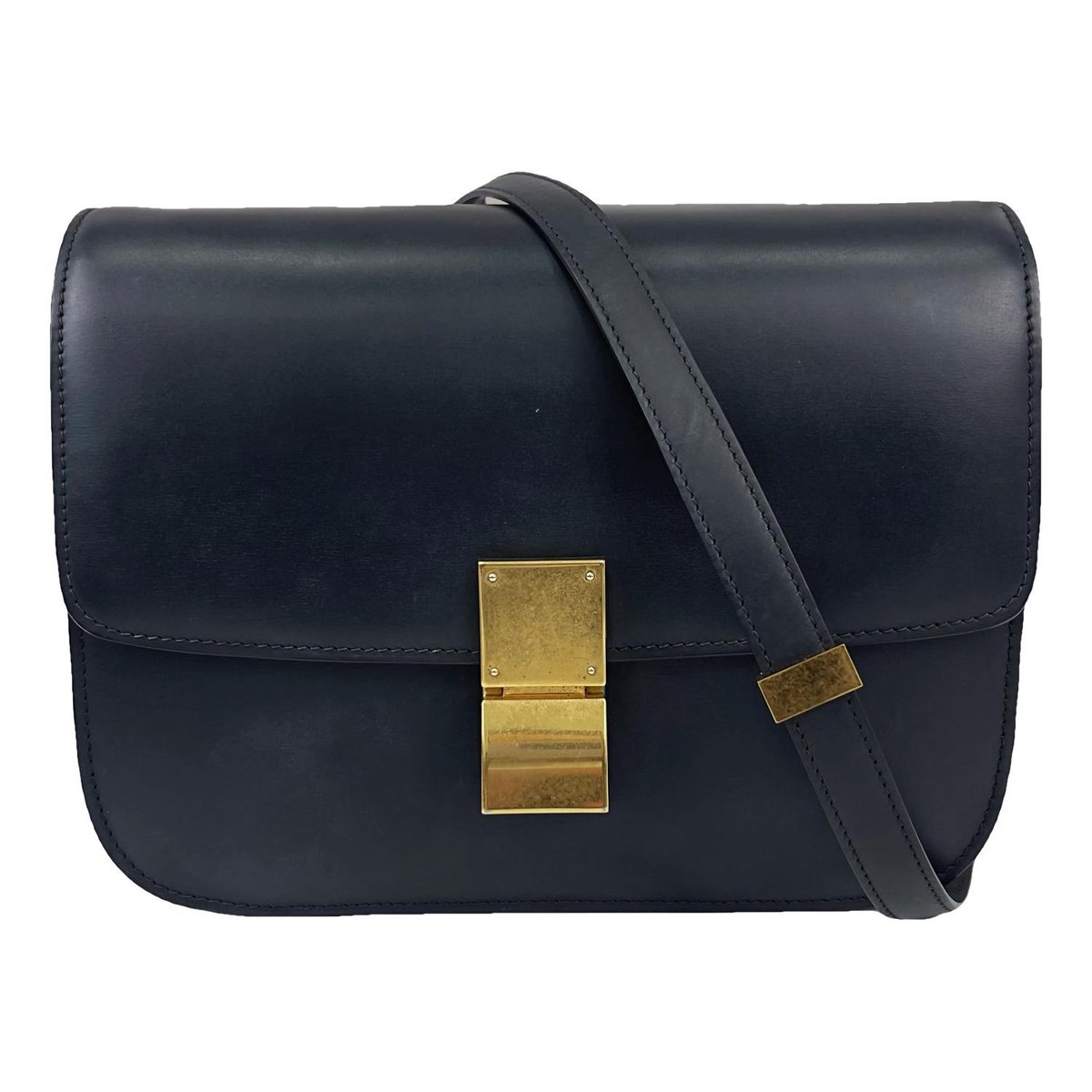 Classic leather handbag