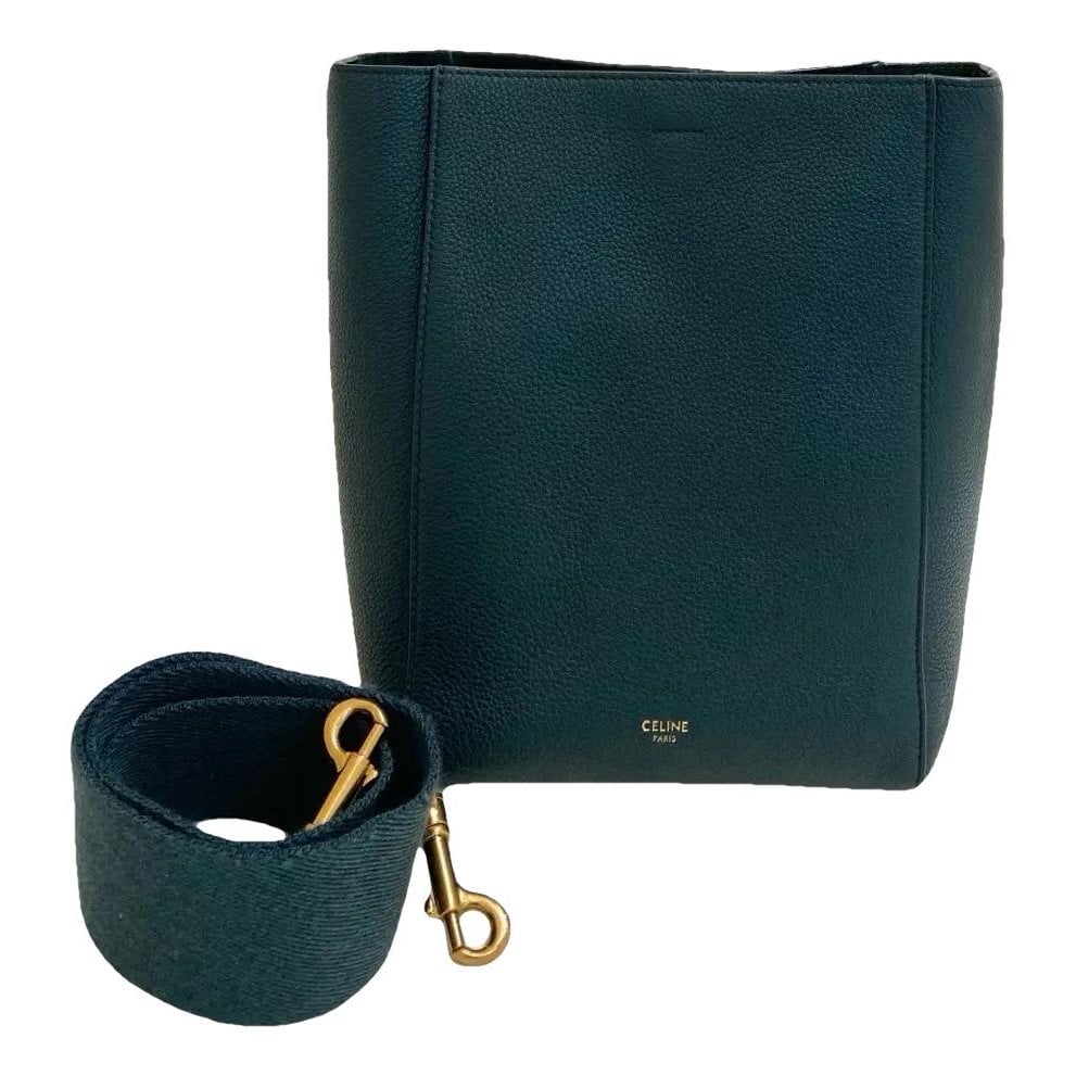 Seau Sangle leather handbag