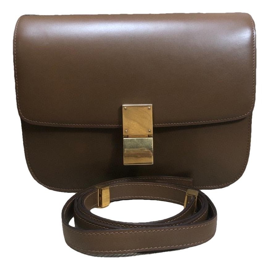 Classic leather handbag