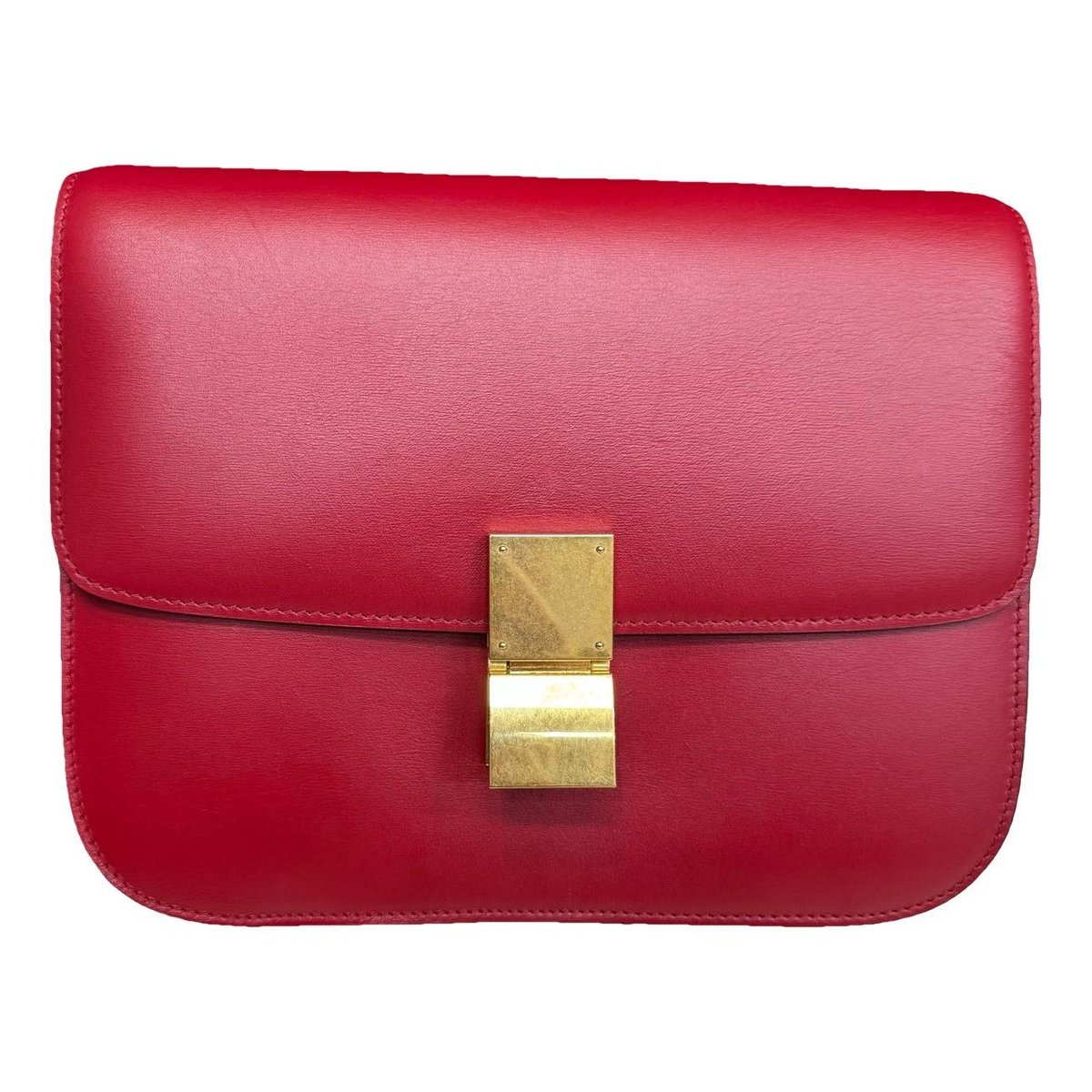 Classic leather crossbody bag