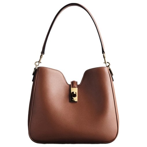 Camille leather handbag