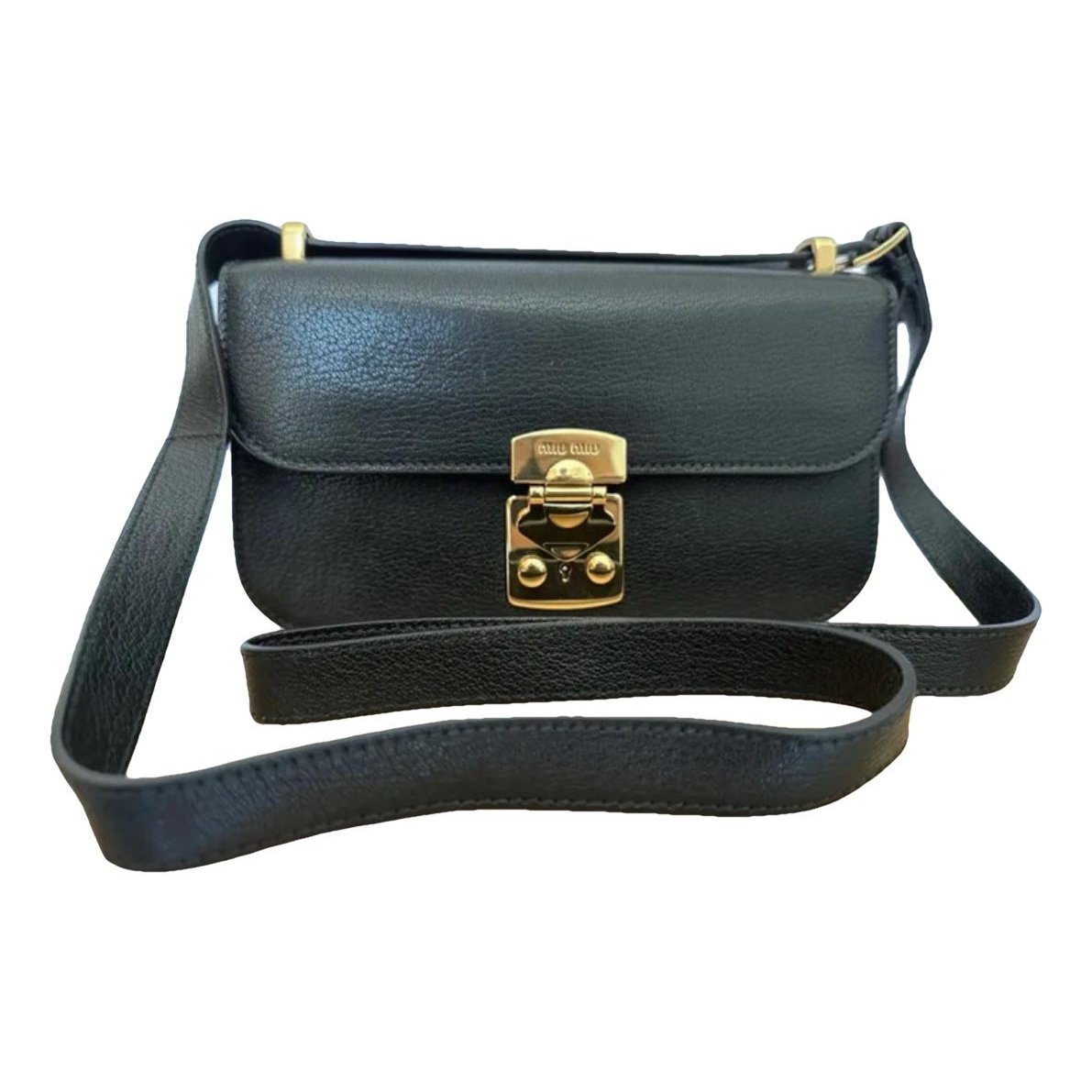 Madras leather clutch bag