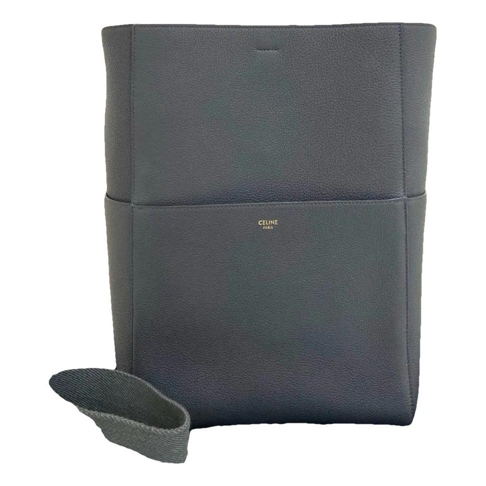 Seau Sangle leather handbag