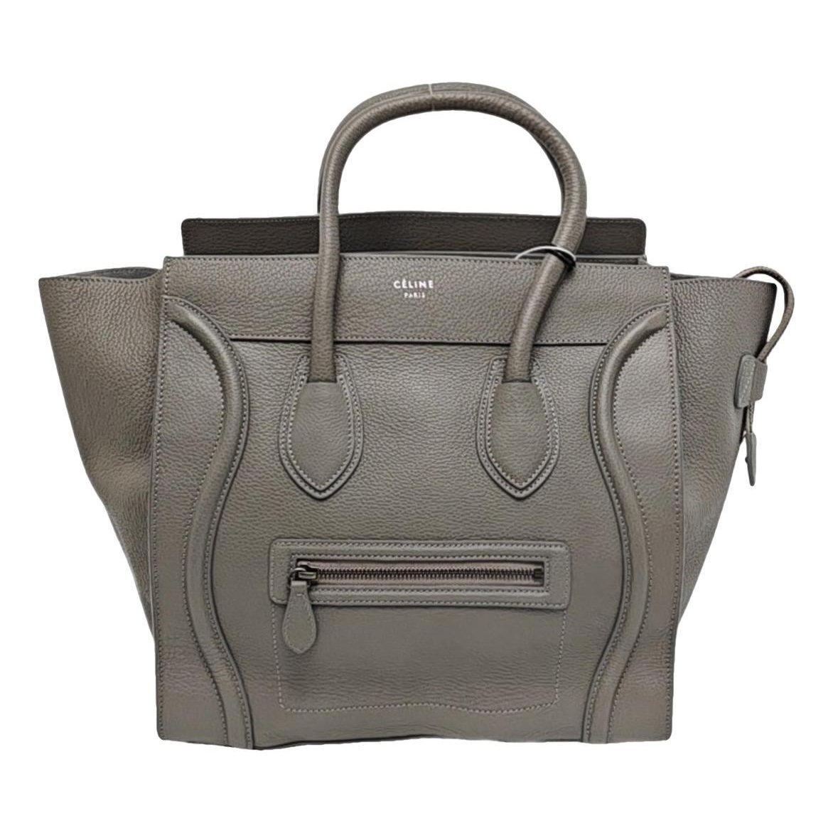Luggage leather handbag