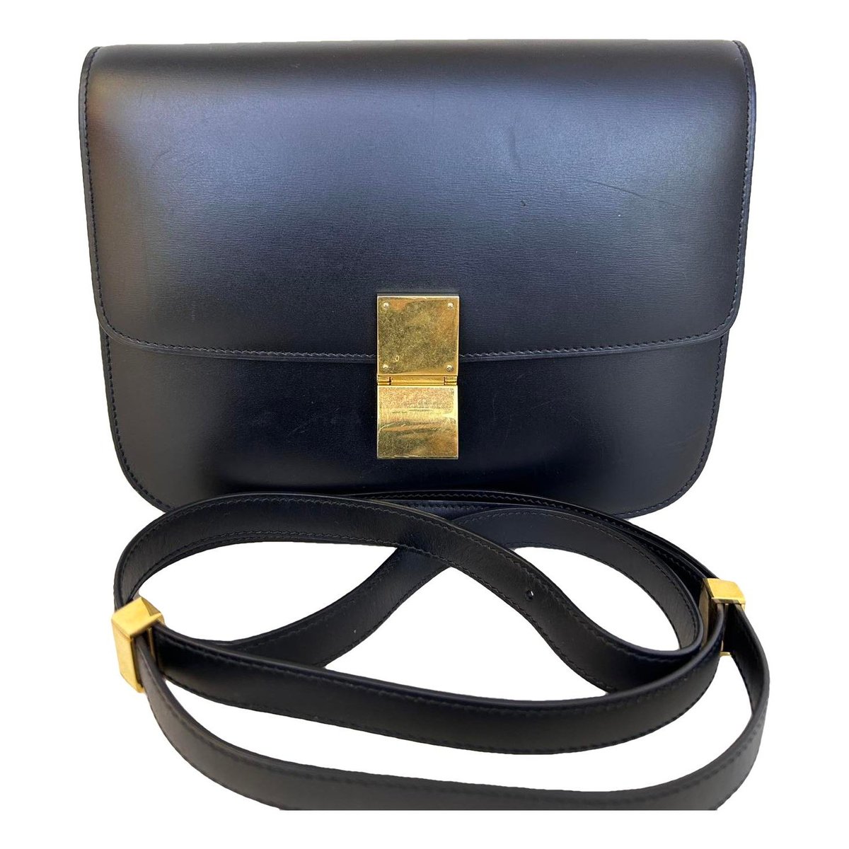 Classic leather handbag