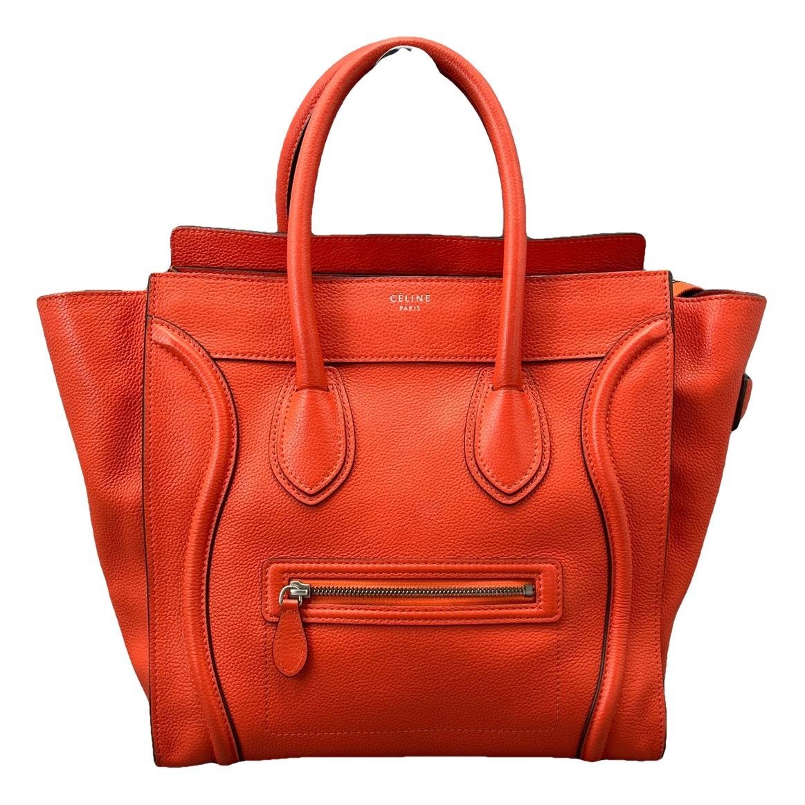Luggage leather handbag