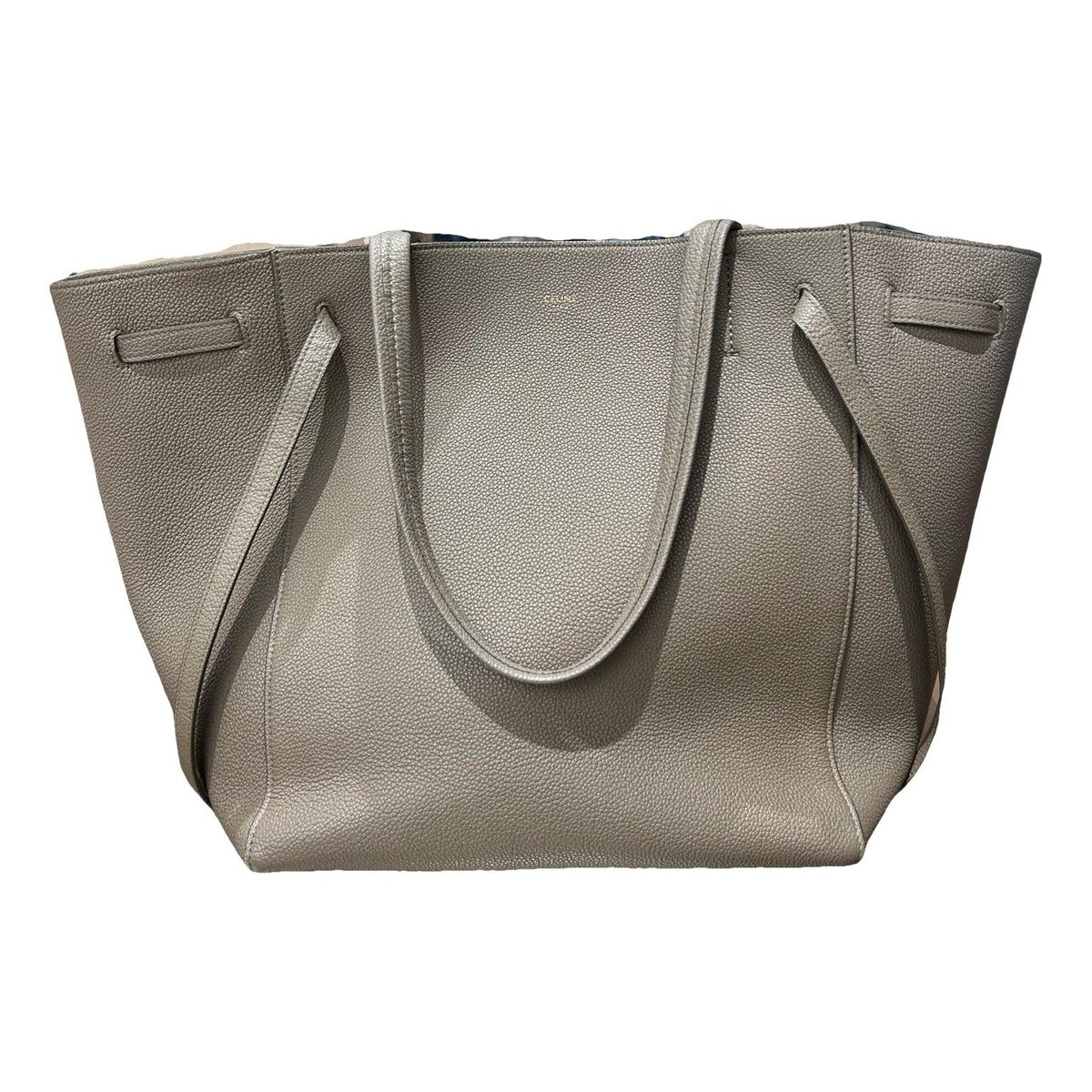Cabas Phantom leather handbag