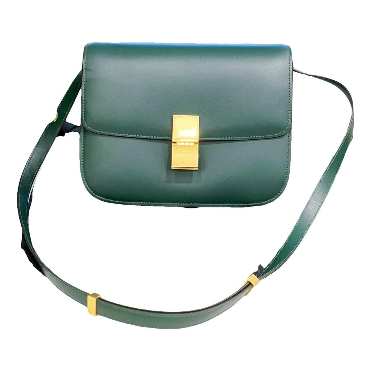 Classic leather crossbody bag