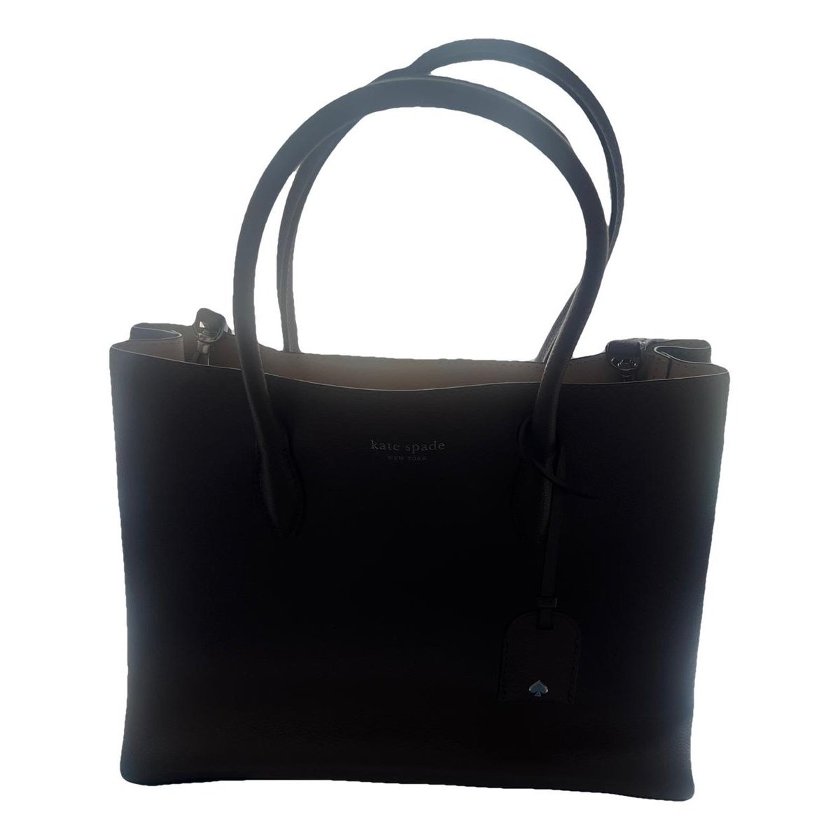 Leather tote