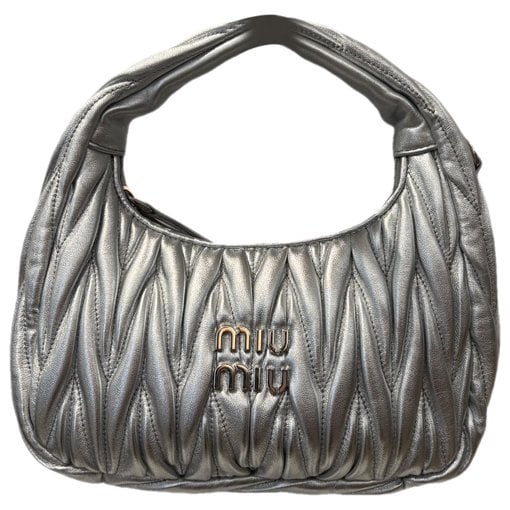 Miu Wander leather handbag