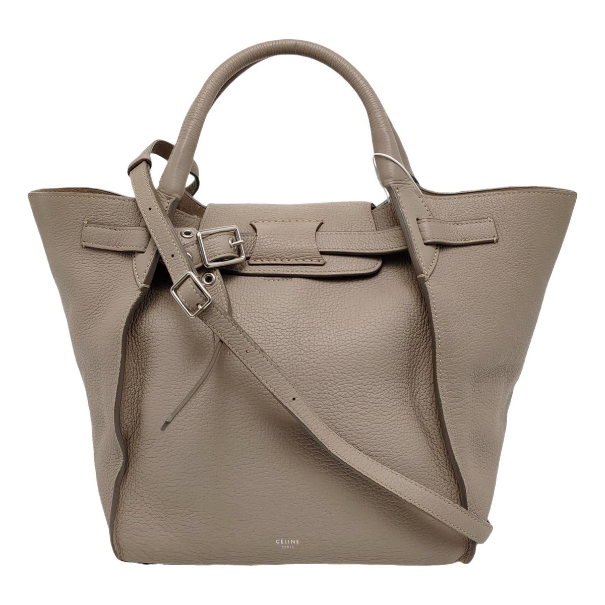 Big Bag leather handbag