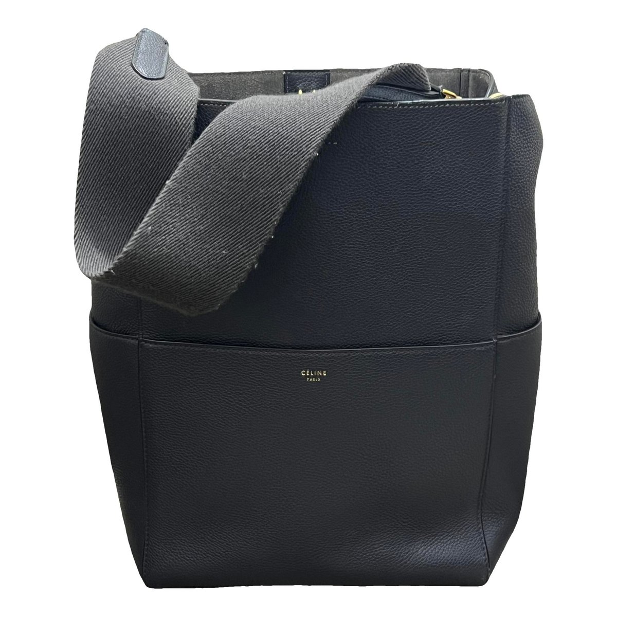 Seau Sangle leather tote