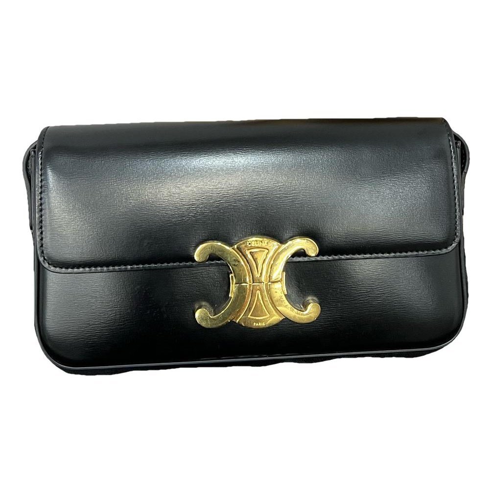 Triomphe leather handbag