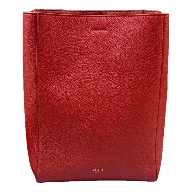 Seau Sangle leather tote