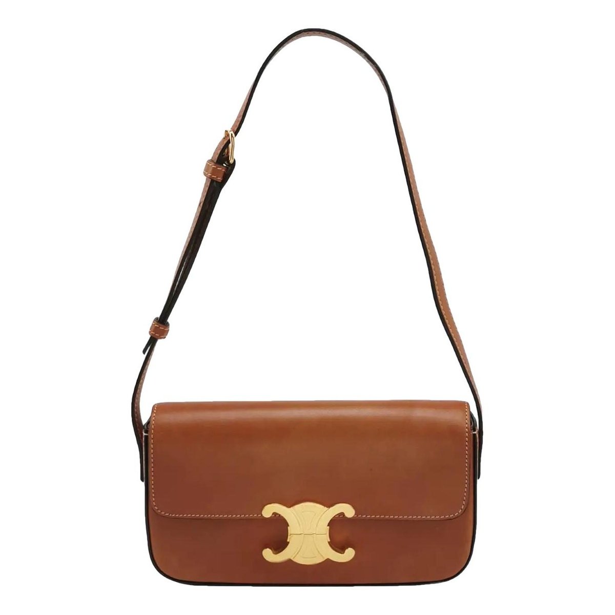 Triomphe leather handbag