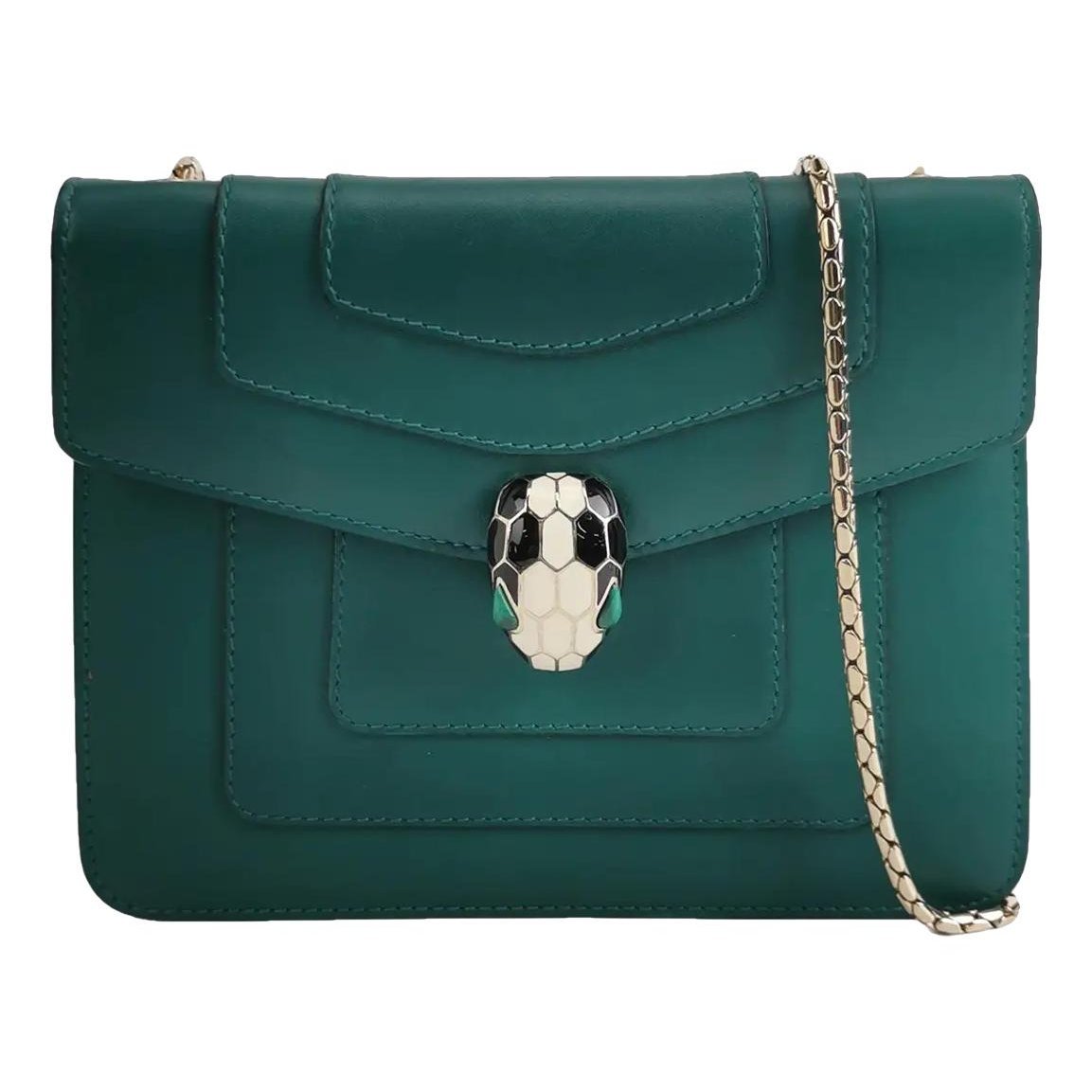 Serpenti leather crossbody bag