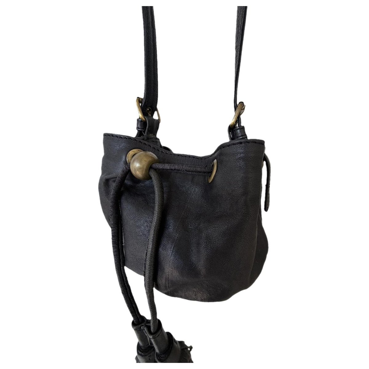 Leather crossbody bag