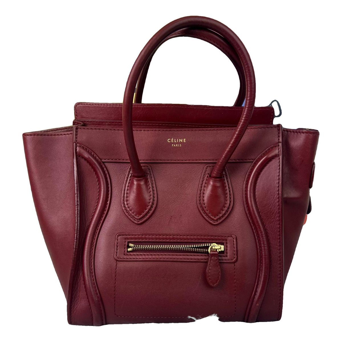 Luggage leather handbag