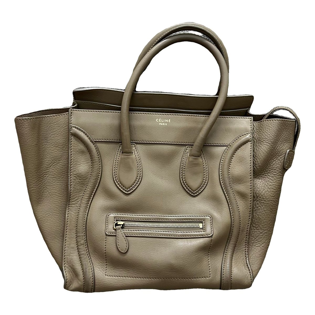 Luggage leather handbag