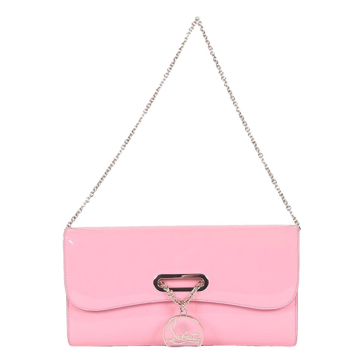 Riviera patent leather clutch bag