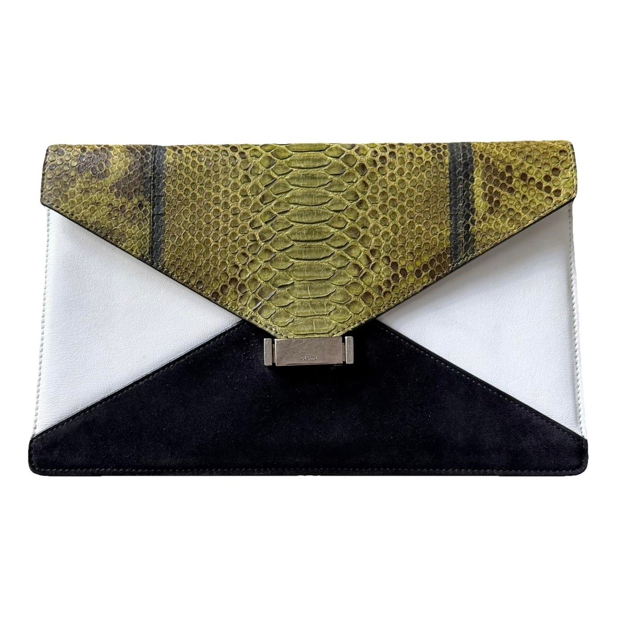 Diamond Clutch python clutch bag