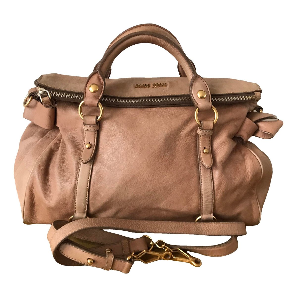 Vitello leather handbag