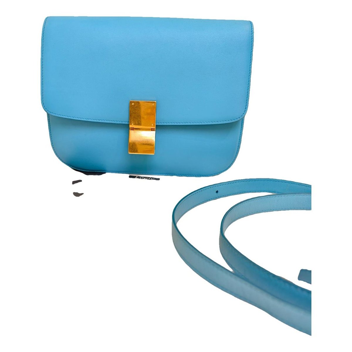 Classic leather crossbody bag