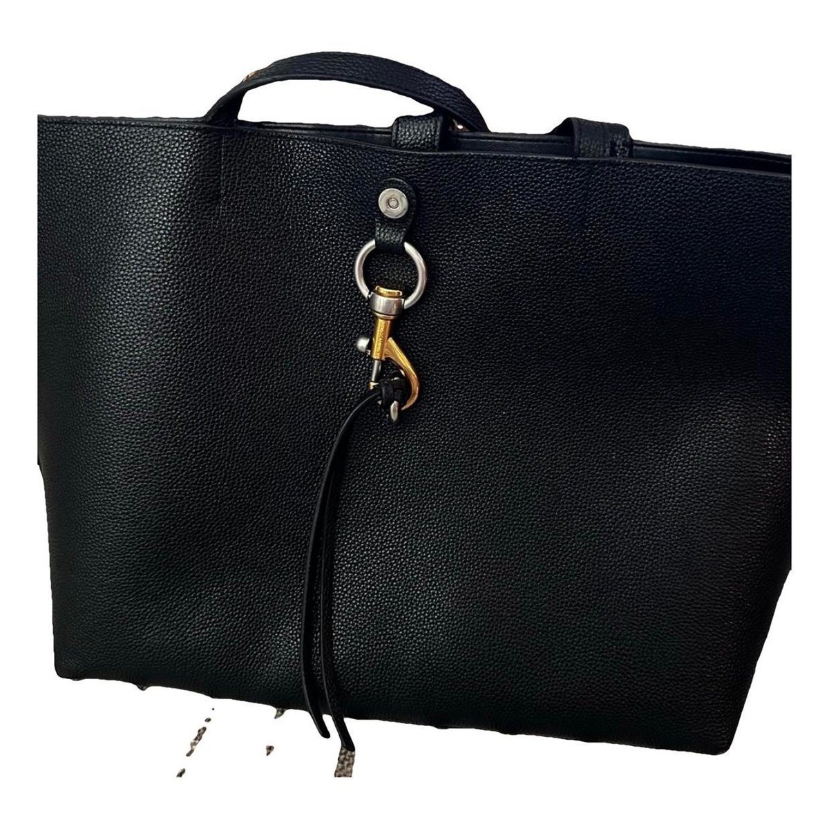 Leather tote