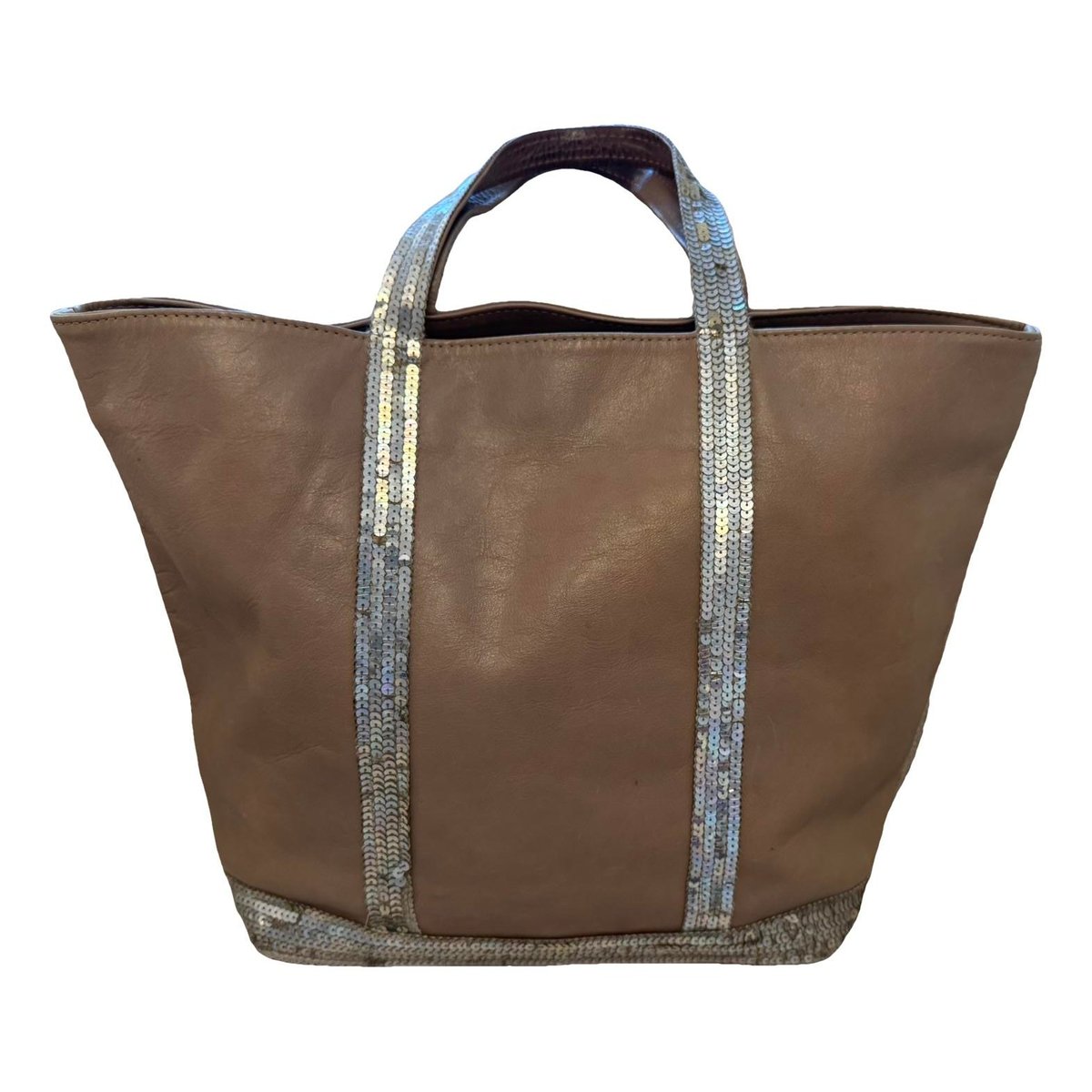 Cabas leather tote