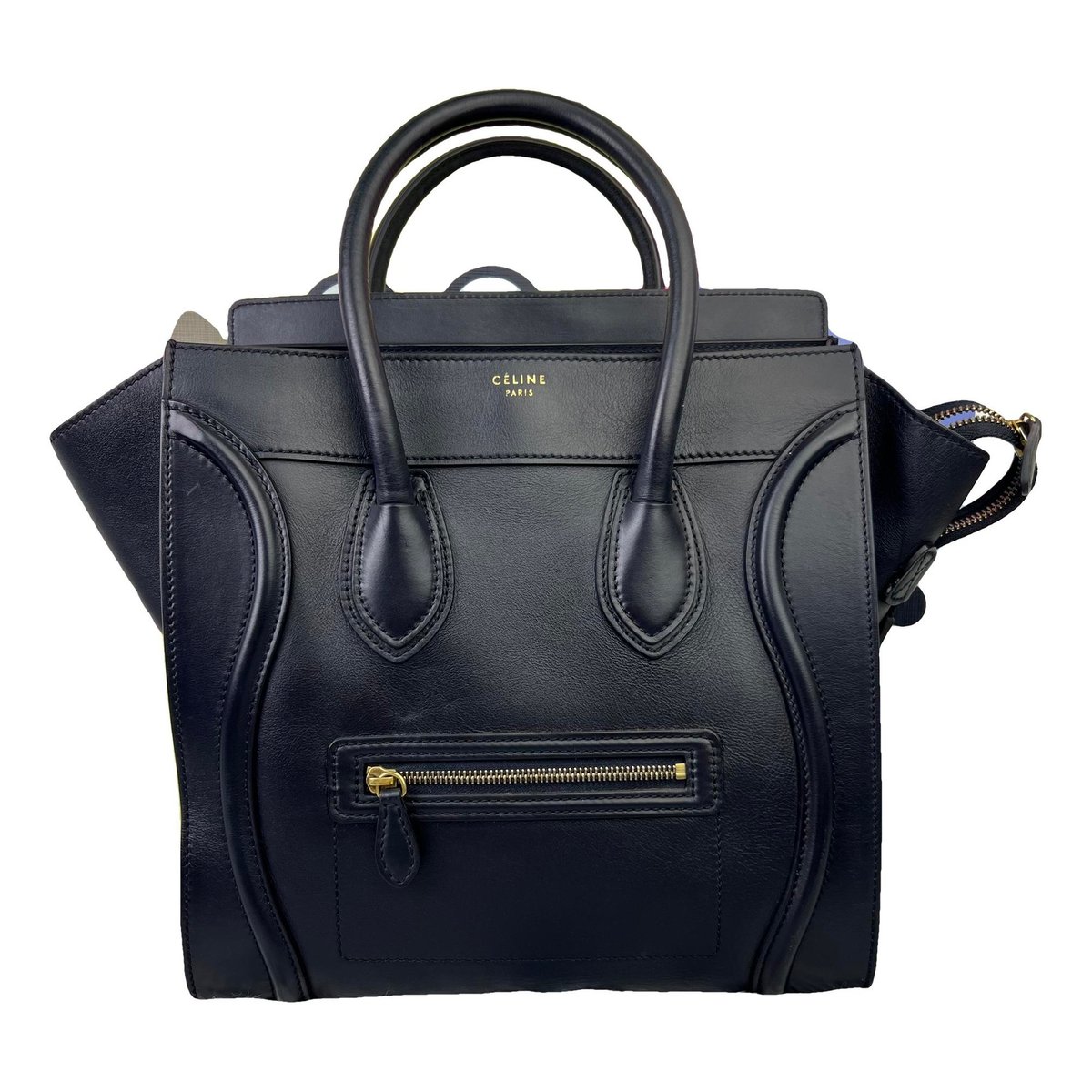 Luggage leather handbag