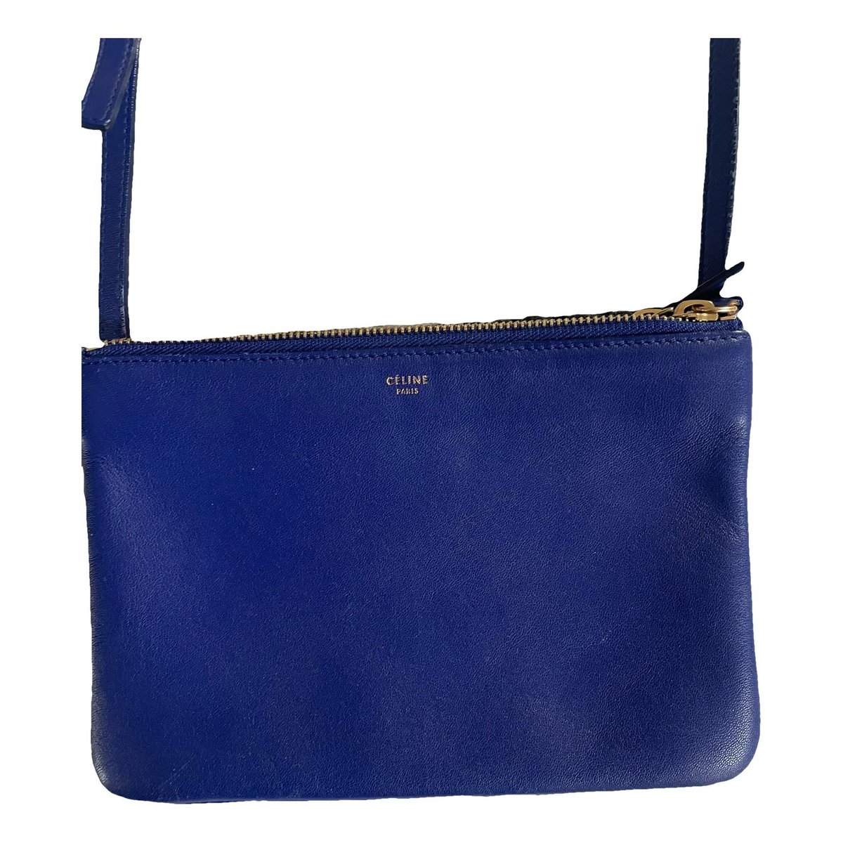Trio leather crossbody bag
