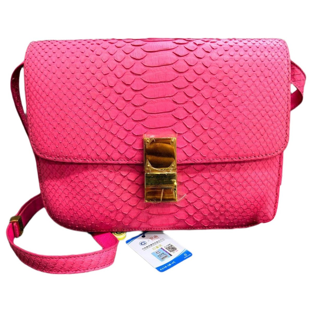 Classic leather handbag
