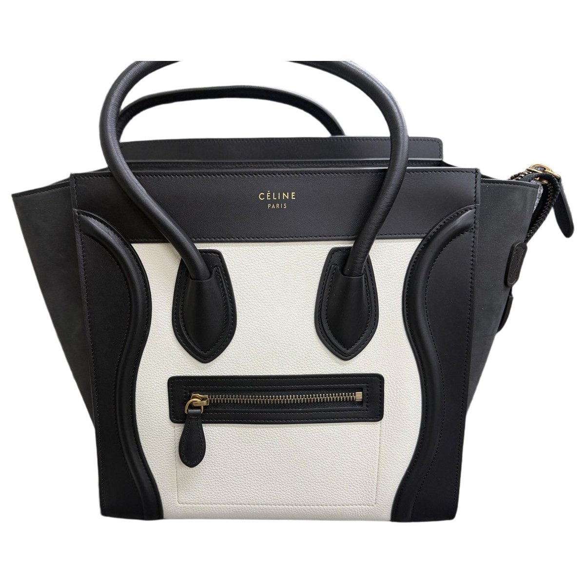 Luggage leather handbag