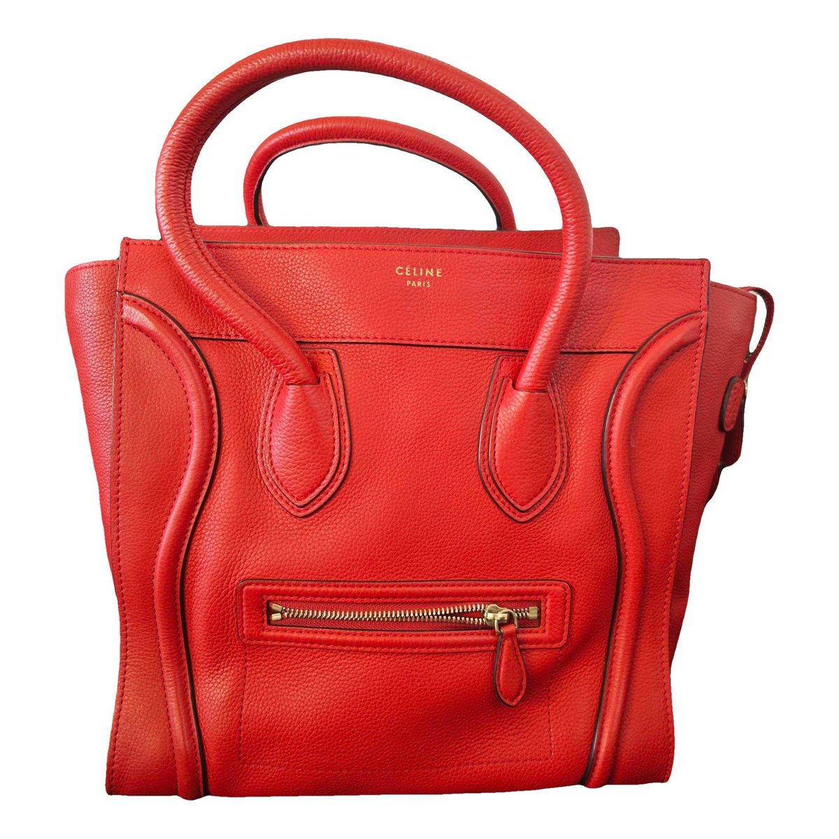 Luggage leather handbag